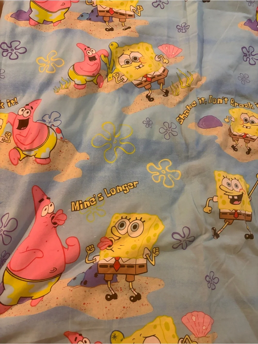 Nickelodeon 2003  SpongeBob Kids Bedding Sheet
